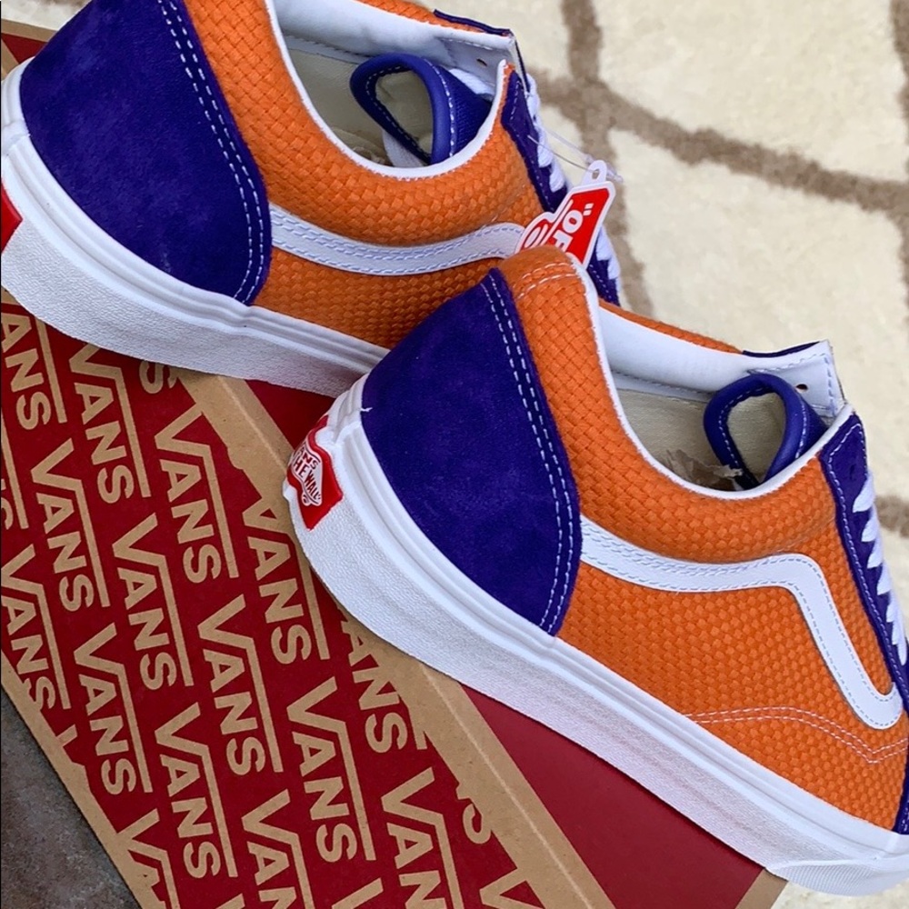 • VANS OLD SKOOL P&C Real Blue/Apricot Buff WMNS - Picture 10 of 16